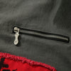 Real Shot American Retro Red And Black Patch Detroit Jacket