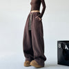 Cashmere Warm Wide-leg Pants For Women Winter