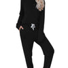 Home Long-sleeved Trousers Ladies Two-piece Set