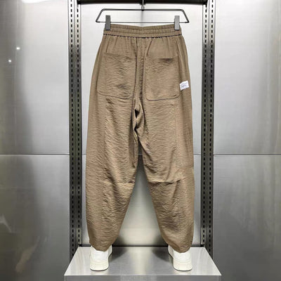 Cotton And Linen Ultra-thin Breathable Draped Casual Pants