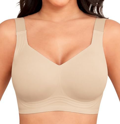 Reggiseno senza ferretto a copertura totale, reggiseno senza ferretto per tutti i giorni, comodo senza ferretto