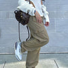 Overalls Loose Cotton Jeans Women's