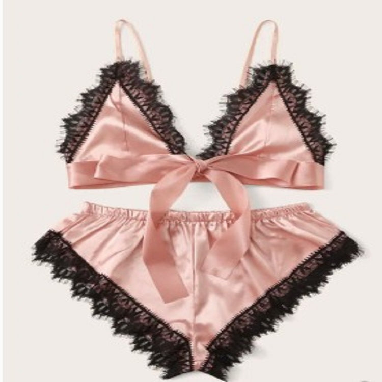 Women's Seduction Lace Underwear Suit