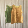 Printed Thin Ramie Artistic Plus Size Top Women's Clothing