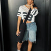 Women's Fashion Lace Short-sleeved Casual Top