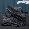 Blade Mesh Sports And Leisure Running Trendy Men's Shoes