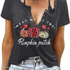 Women's Summer Fashion Animal Striped T-shirt