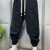 Summer Men's Pocket Zipper Ankle-tied Track Sweatpants