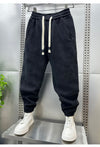 Summer Men's Pocket Zipper Ankle-tied Track Sweatpants