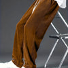Solid Color Versatile New Corduroy Loose Men Trousers
