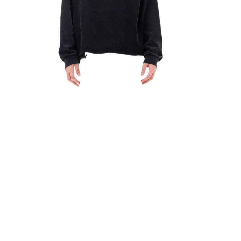 Pantaloni casual da uomo a gamba dritta con motivo retrò americano di mucche