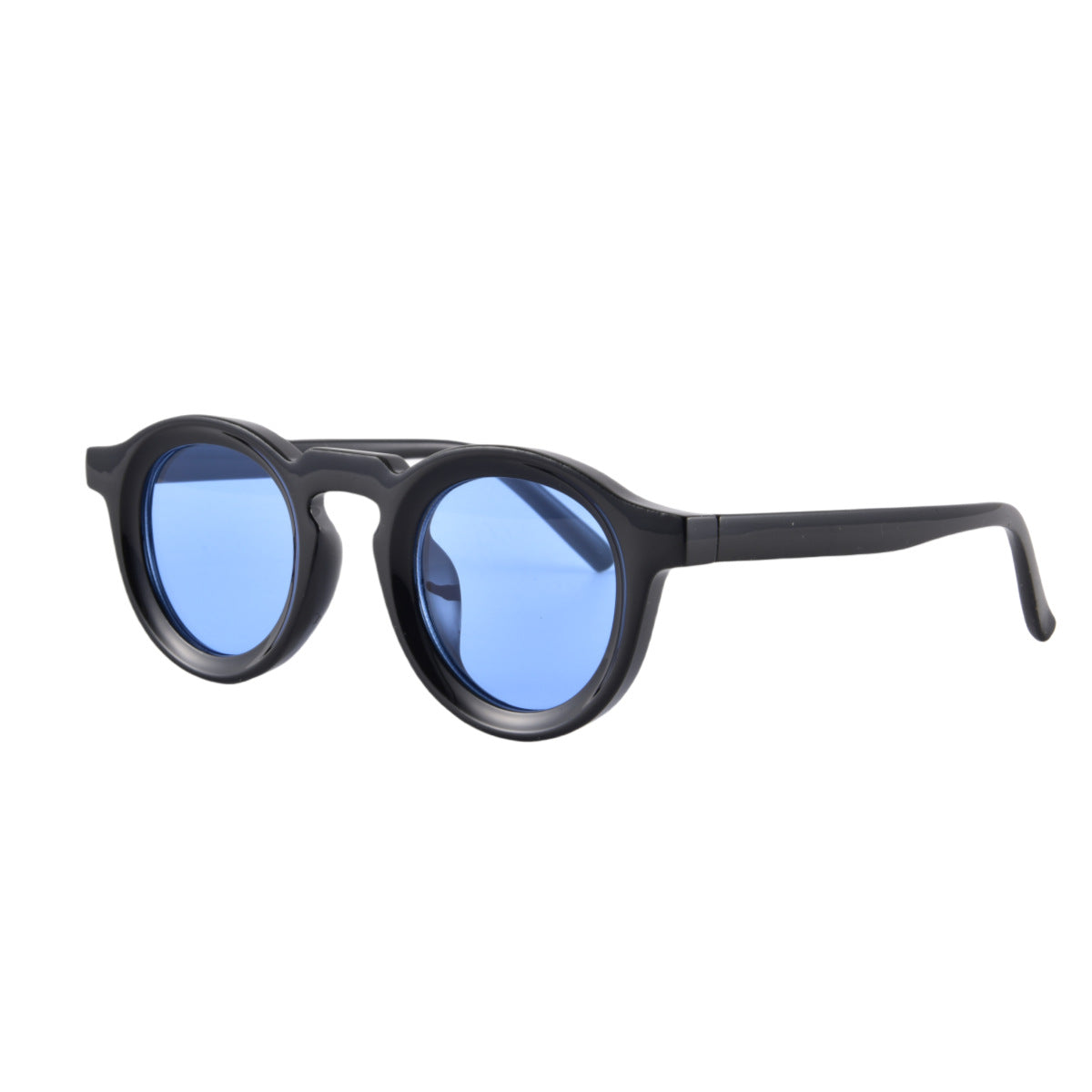 Sunshade Face Personalized Retro High-grade Round Sunglasses