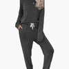 Home Long-sleeved Trousers Ladies Two-piece Set
