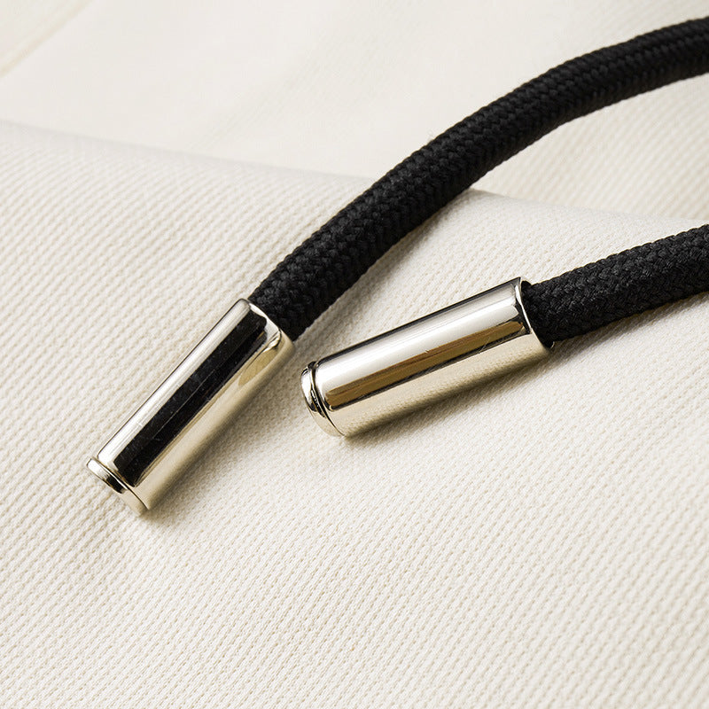 Pantaloni da tuta sottili con patchwork a contrasto di colore per uomo