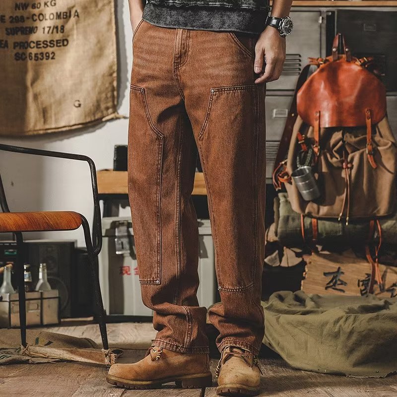 Loose Straight All-matching Casual Men's Pants