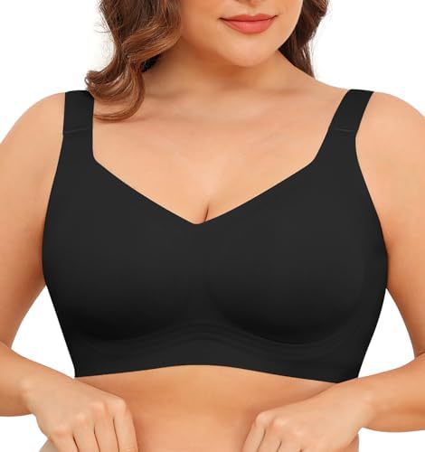 Reggiseno senza ferretto a copertura totale, reggiseno senza ferretto per tutti i giorni, comodo senza ferretto