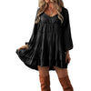 Fashion Pleating Lotus Leaf Skirt Women