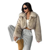 New Fox Fur Fashion Thick Warm Fur Coat