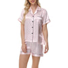Women's Printed Striped Pajamas Long And Short Sleeves