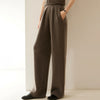 Autumn And Winter Cashmere Women's Wide-leg Pants