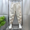Summer Men's Pocket Zipper Ankle-tied Track Sweatpants