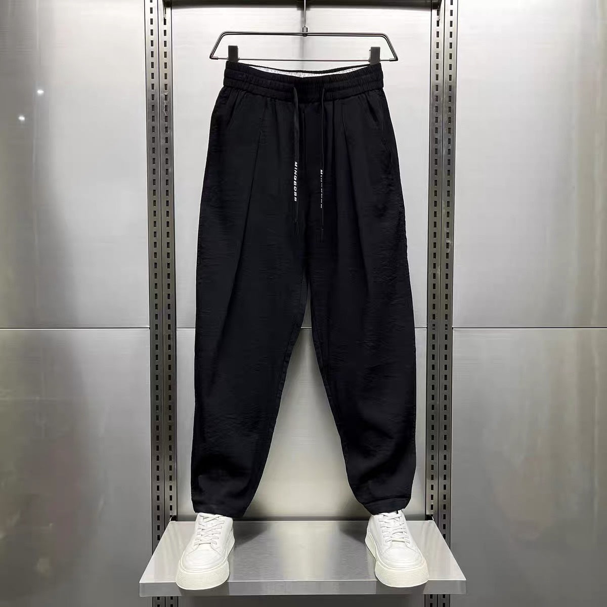 Cotton And Linen Ultra-thin Breathable Draped Casual Pants