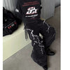 Retro Minority Washed Lightning Embroidered Jeans