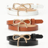 New Sweet Girl Bow Women's Light Luxury Flawless Finish Belt