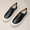 Men's Retro Distressed Leather Platform All-match Casual Sneakers