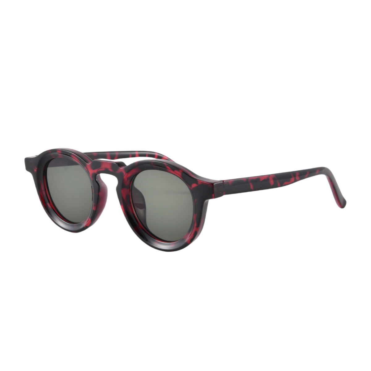 Sunshade Face Personalized Retro High-grade Round Sunglasses