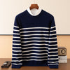 Men's Fashion Round Neck Long Sleeve Sweater