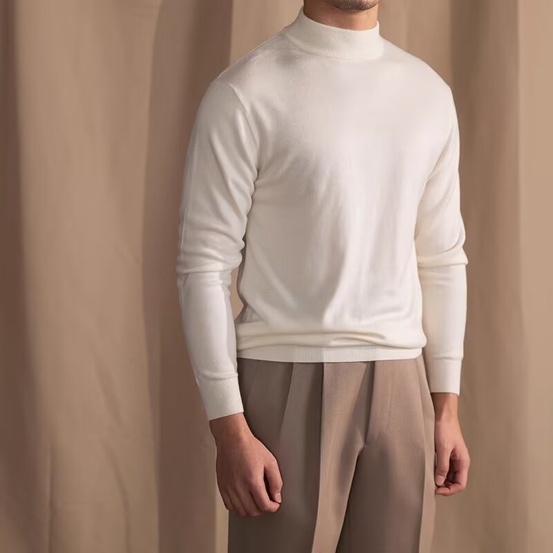 Sweater Commuter Daily Turtleneck Slim Fit All-matching Warm Bottoming Sweater