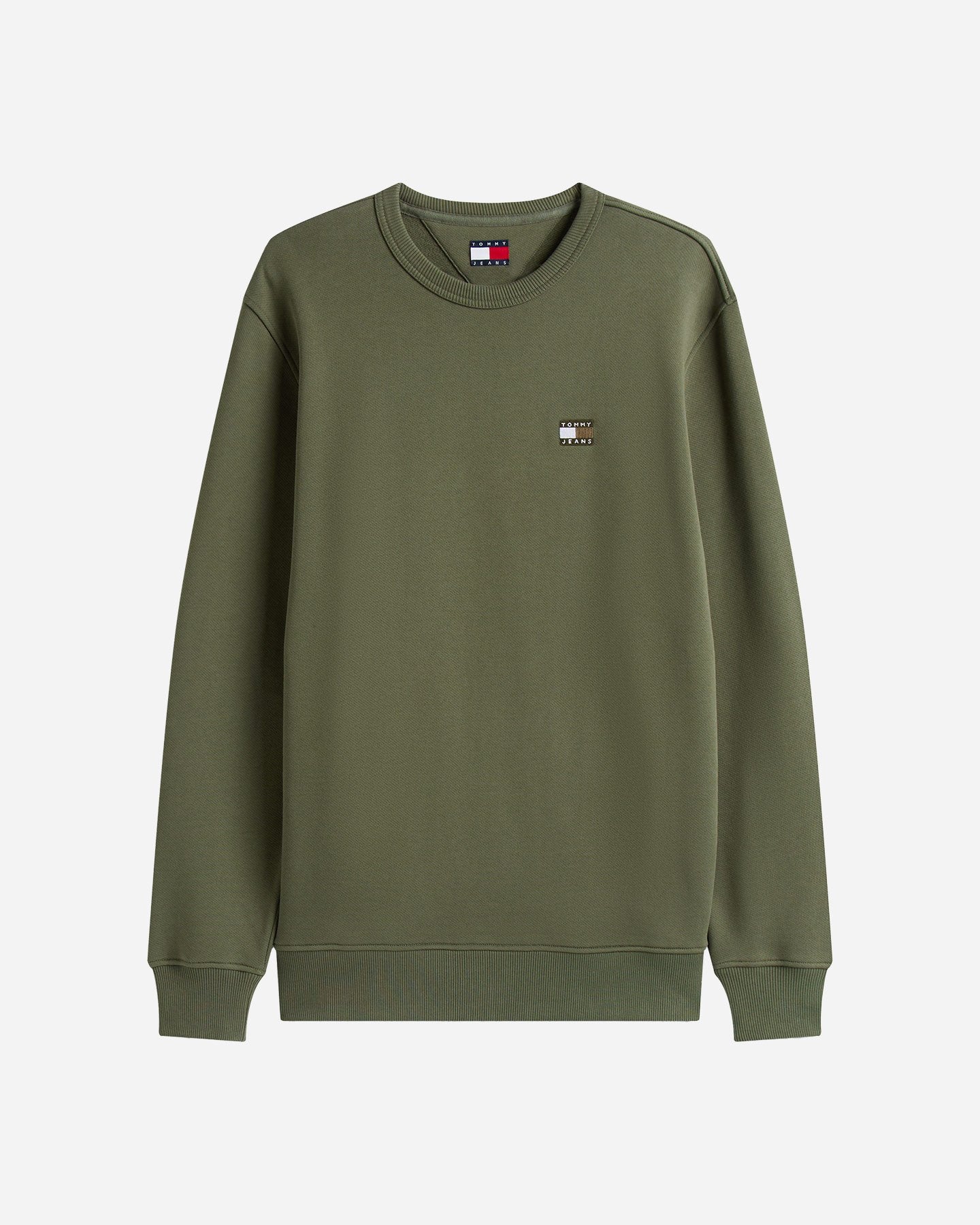 Tommy Hilfiger Badge M - Felpa - Uomo - Verde