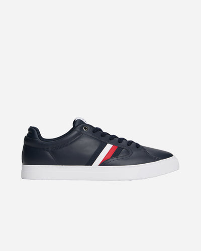 Tommy Hilfiger Icon Court Stripes M - Scarpe Sneakers - Uomo - Blu