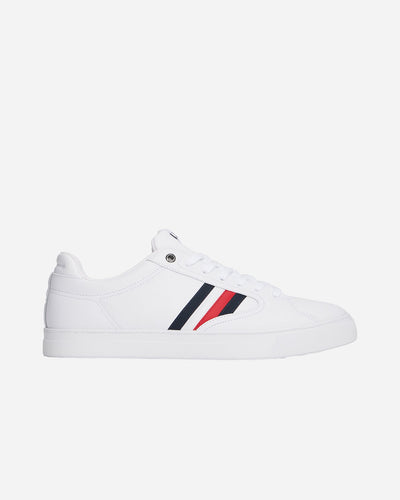 Tommy Hilfiger Icon Court Stripes M - Scarpe Sneakers - Uomo - Bianco