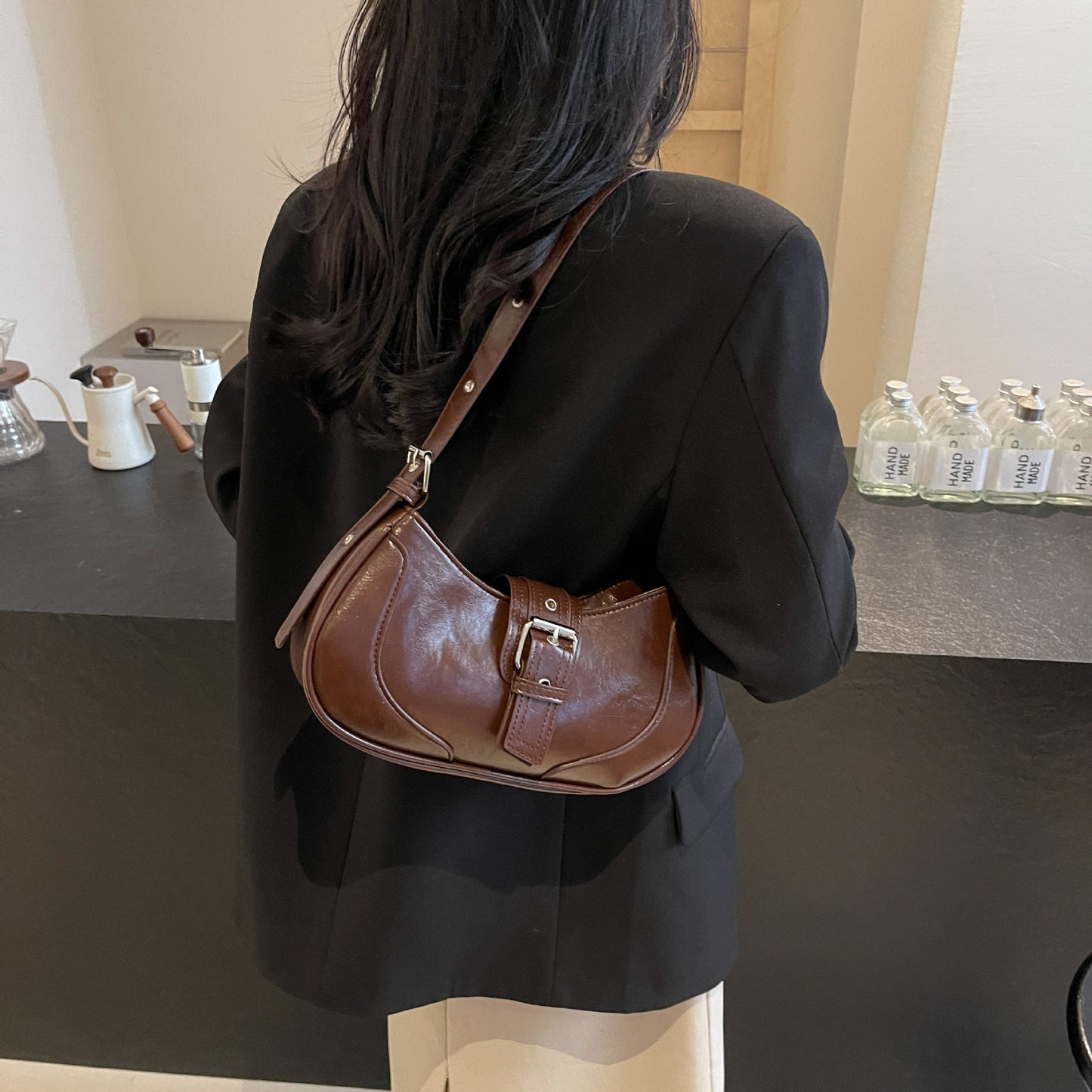 Borsa a tracolla sottobraccio Baguette All-match