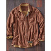 Woven Vintage Men's Plaid Shirt