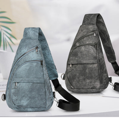 Borsa a tracolla monospalla per esterni, zaino retrò europeo e americano da donna