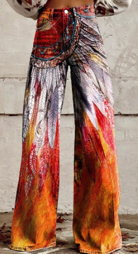 Women's Casual Pants Thin Imitation Jeans