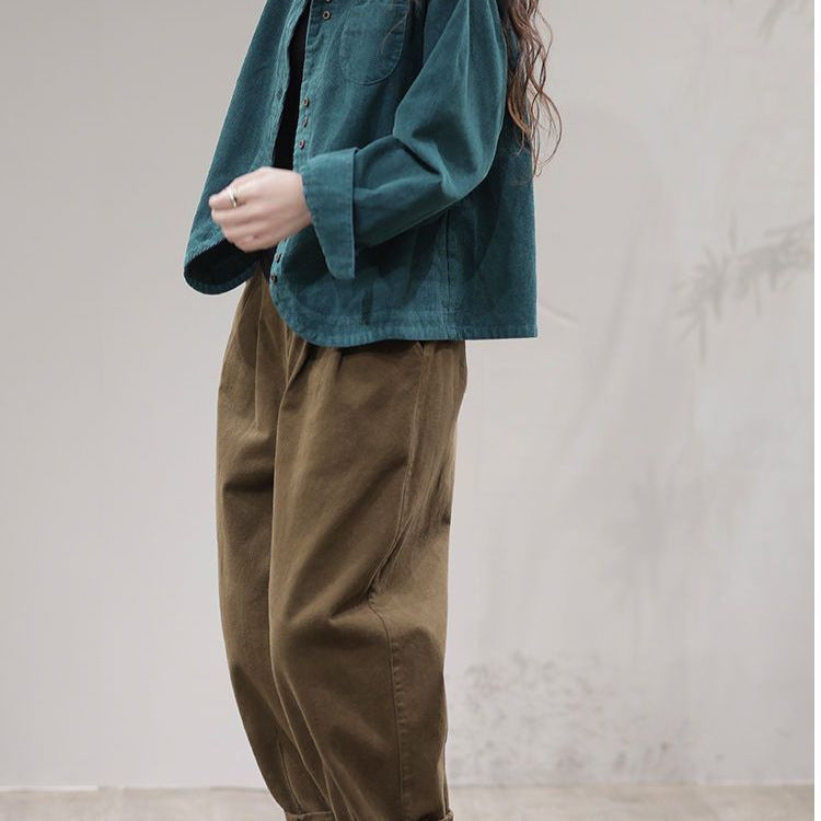 Long Sleeve Loose Leisure Slimming Coat Top