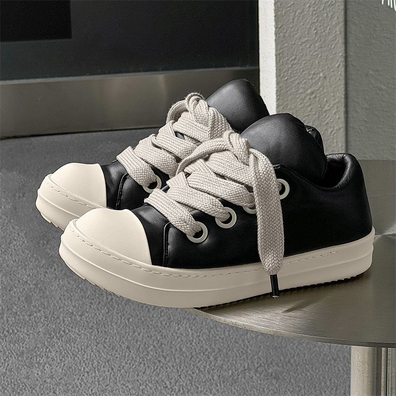 Scarpe casual slip-on da uomo, scarpe basse con fondo rialzato