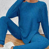 Sunken Stripe Fashion Casual Exercise Two-piece Homewear