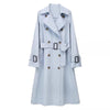 Trench lungo e cappotto largo da donna con cinturino