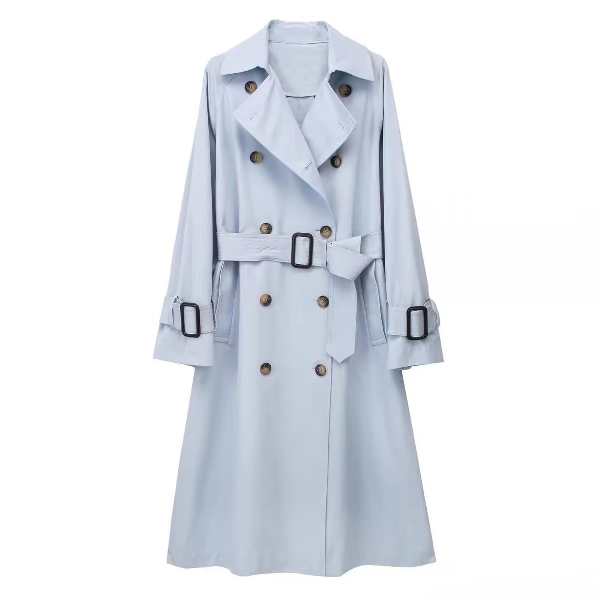 Trench lungo e cappotto largo da donna con cinturino