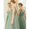 Nuovo Abito da Sposa Color Verde Chiaro per Brindisi