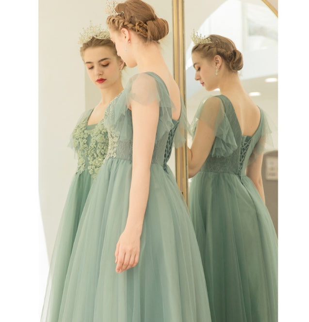 Nuovo Abito da Sposa Color Verde Chiaro per Brindisi