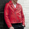 Popular Motorcycle Leather Men's Leather Clothing