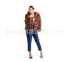 Fashion Loose Fur Hooded Women's Coat