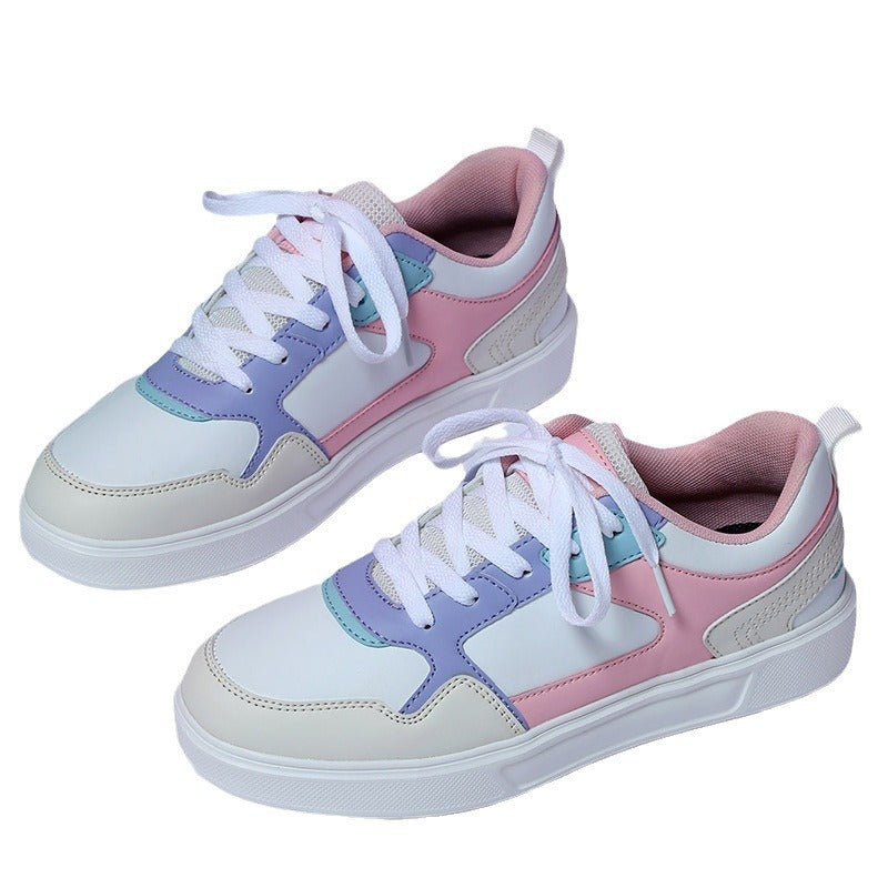 Platform Skateboard Shoes Couple Casual Flat Shoes