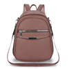 All-matching Solid Color Casual Trend Travel Bag School Bag